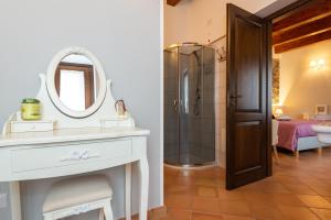 Koupelna v ubytování Palazzo Don Carlo