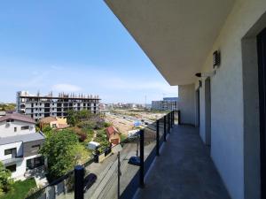 Un balcon sau o terasă la Mamaia Apartament Bucurie si Liniste