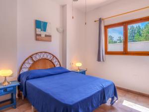 Posteľ alebo postele v izbe v ubytovaní Holiday Home Es Pujols by Interhome