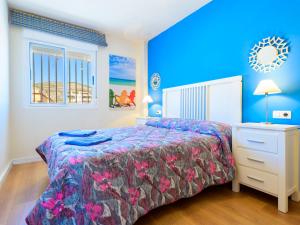 Postel nebo postele na pokoji v ubytování Apartment La Vina-1 by Interhome