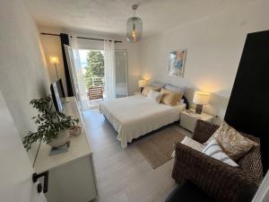 Postel nebo postele na pokoji v ubytování Apartments Kale Center