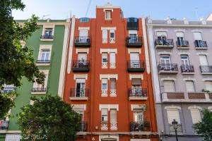 Budova, kde se apartmán nachází