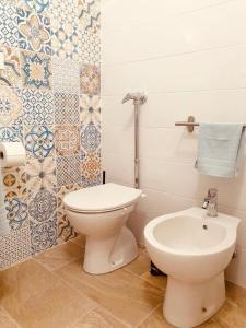 Phòng tắm tại Casa Elda