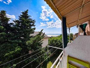 Balkón alebo terasa v ubytovaní Apartment Roses