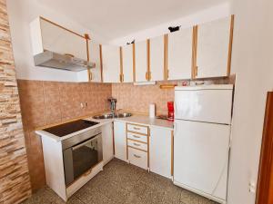 Kuchyňa alebo kuchynka v ubytovaní Apartment Roses