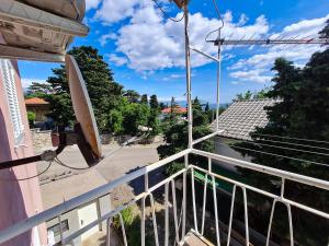Balkón alebo terasa v ubytovaní Apartment Roses