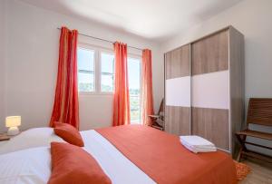 Posteľ alebo postele v izbe v ubytovaní Apartments Triporte