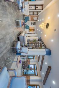 Posezení v ubytování Hanedan Otel Foca Izmir