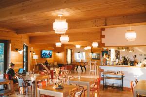 Restaurace v ubytování Huttopia Arcachon