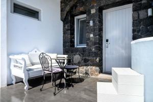 Posezení v ubytování Deep Earth Villas