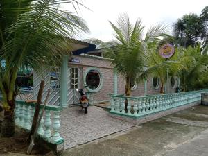 Hotel Alto Amazonas外面的花园