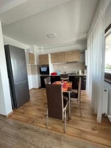 Kuhinja oz. manjša kuhinja v nastanitvi Arca Residence Apartments