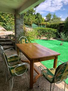 Zahrada ubytování Casa Rural Pantano de San Juan