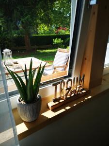 Balkón nebo terasa v ubytování Ferienwohnung Lieblingszeit