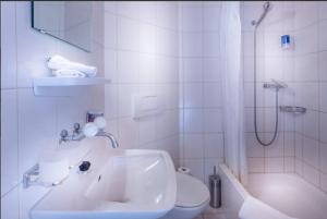 Hotel Wildbach Brienz tesisinde bir banyo