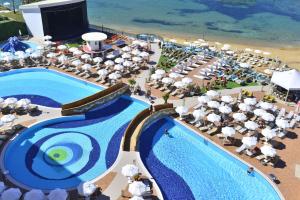 an overhead view of a pool on a cruise ship at Azura Deluxe Resort & Spa - Ultra All Inclusive in Avsallar