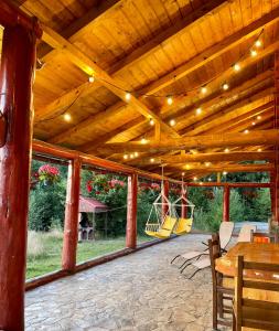 Legeområdet for børn på Cabana Ursu’ Zburator