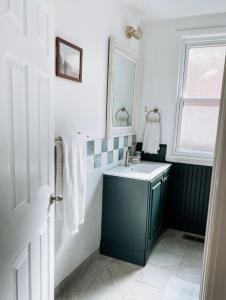 Koupelna v ubytování Designer Home 2 Bedroom - 20min to NYC WTC - Private Backyard