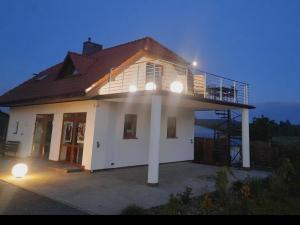 Budynek, w którym mieści się apartament