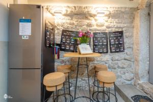 Kuchyň nebo kuchyňský kout v ubytování Casa Amando Eco Boutique House