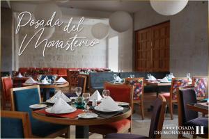 Restaurace v ubytování San Agustin Posada del Monasterio