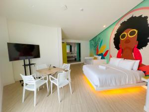 TV/trung tâm giải trí tại Hotel Nomadic Design