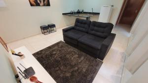 Χώρος καθιστικού στο Apartamento aparecida Rone 1