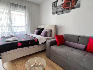 Χώρος καθιστικού στο Lux apartment Nina