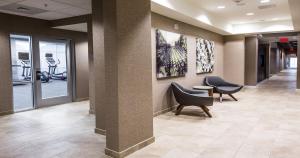 Fitness centrum a/nebo fitness zařízení v ubytování Courtyard by Marriott Columbia Cayce