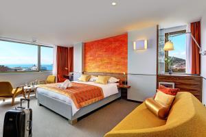 Posteľ alebo postele v izbe v ubytovaní Horizon Luxury Suites & Design Rooms