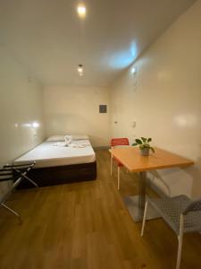 Postel nebo postele na pokoji v ubytování Burgos Hub Hostel