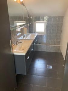 Koupelna v ubytování Hostel Jedvaj