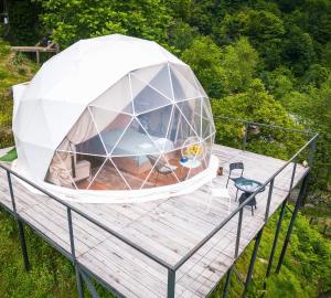 Zahrada ubytování Mtirala Glamping