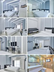 Postel nebo postele na pokoji v ubytování Yi Su Boutique B&B + 1 fotografie