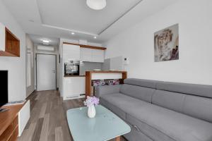 Η κουζίνα ή μικρή κουζίνα στο Brotis - StudioApartment - Makarska Exklusiv
