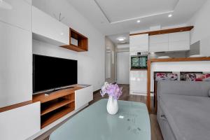 Μια τηλεόραση ή/και κέντρο ψυχαγωγίας στο Brotis - StudioApartment - Makarska Exklusiv