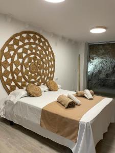 Postel nebo postele na pokoji v ubytování Ereta Rooms Habitaciones baño privado