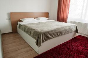 Alexander في رومان: غرفة نوم بسرير كبير مع سجادة حمراء