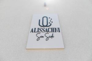 Certifikát, hodnocení, plakát nebo jiný dokument vystavený v ubytování Alissachni SeaSide Hotel
