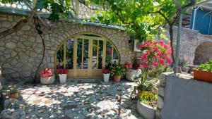 Zahrada ubytování Guest house Tom