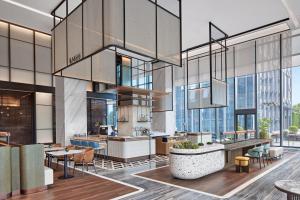 成都恒邦天府喜来登酒店餐厅或其他用餐的地方