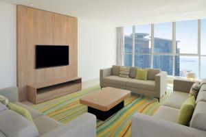 Element by Westin City Center Dohaにあるシーティングエリア