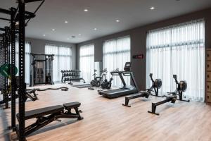Fitness centrum a/nebo fitness zařízení v ubytování AC Hotel by Marriott Wuerzburg