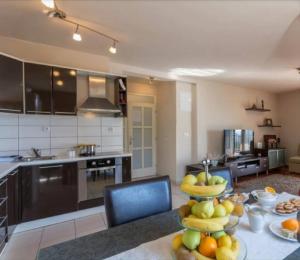 Kuchyň nebo kuchyňský kout v ubytování Dubrovnik Residence Nodilo