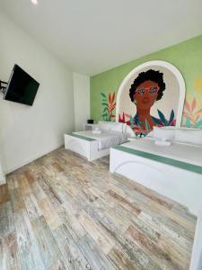 TV/trung tâm giải trí tại Hotel Nomadic Design