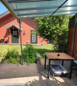 En have udenfor Ferienwohnung Nähe Lüneburg und Bad Bevensen