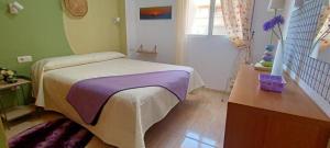 Postel nebo postele na pokoji v ubytování Apartamento la Brisa del Mar