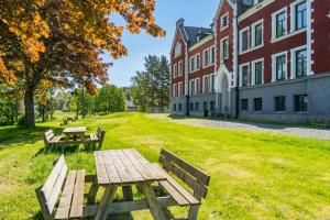 Zahrada ubytování Hotell Hof