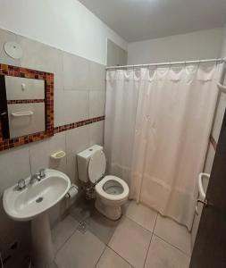 Koupelna v ubytování Rincón Natural Urbano