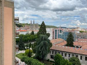 Nespecifikovaný výhled na destinaci Burgos nebo výhled na město při pohledu z apartmánu